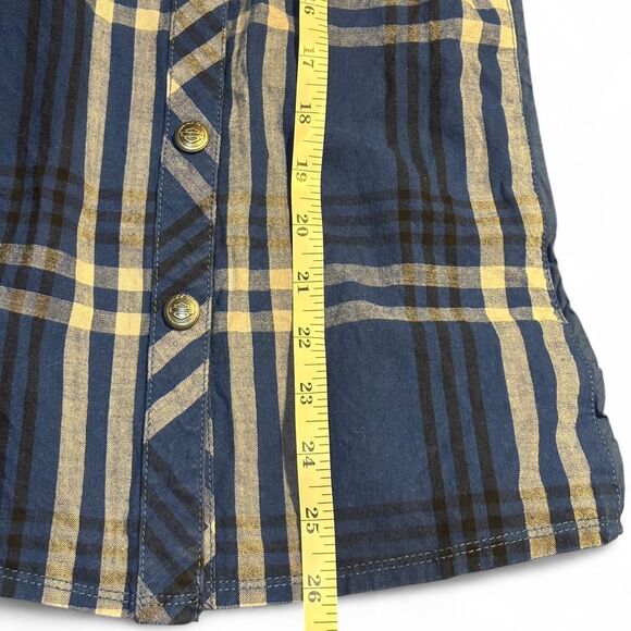 Harley Davidson 115th Anniversary Blue Button up flannel - Picture 5 of 6